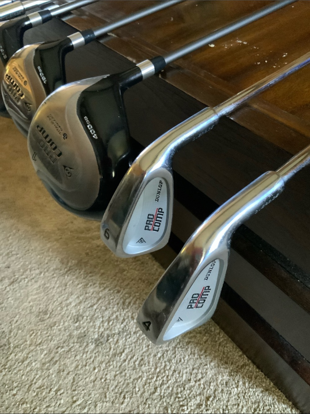 Dunlop pro comp  titanium enhanced 10-Piece oversized right handed Golf Club Set - Picture 5 of 8